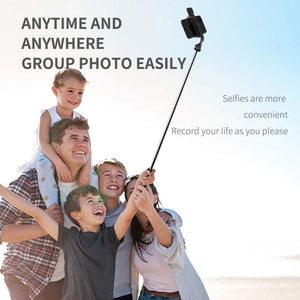 4 in 1 Wireless bluetooth Selfie Stick With Fill Light
