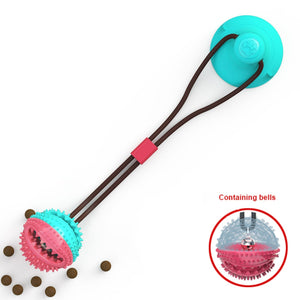 TEETH CLEANING CHEWY BALL DOG TOY