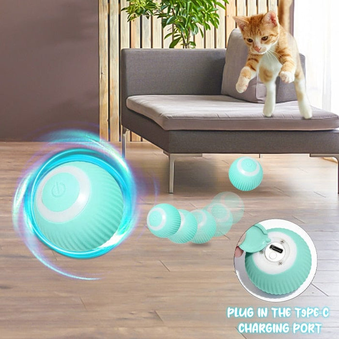 Interactive SmartRollz™ Training Toy for Cats - FREE Shipping