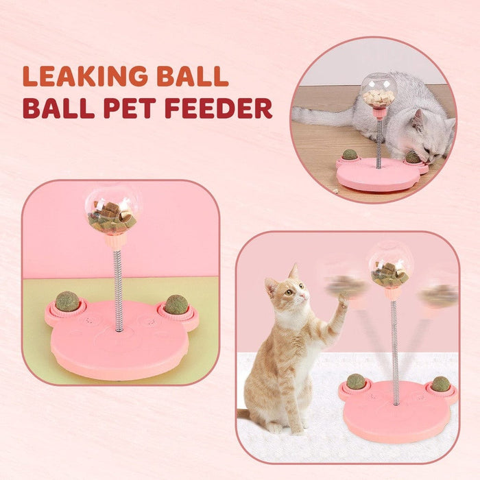 Leaking Treats Ball Pet Feeder Toy